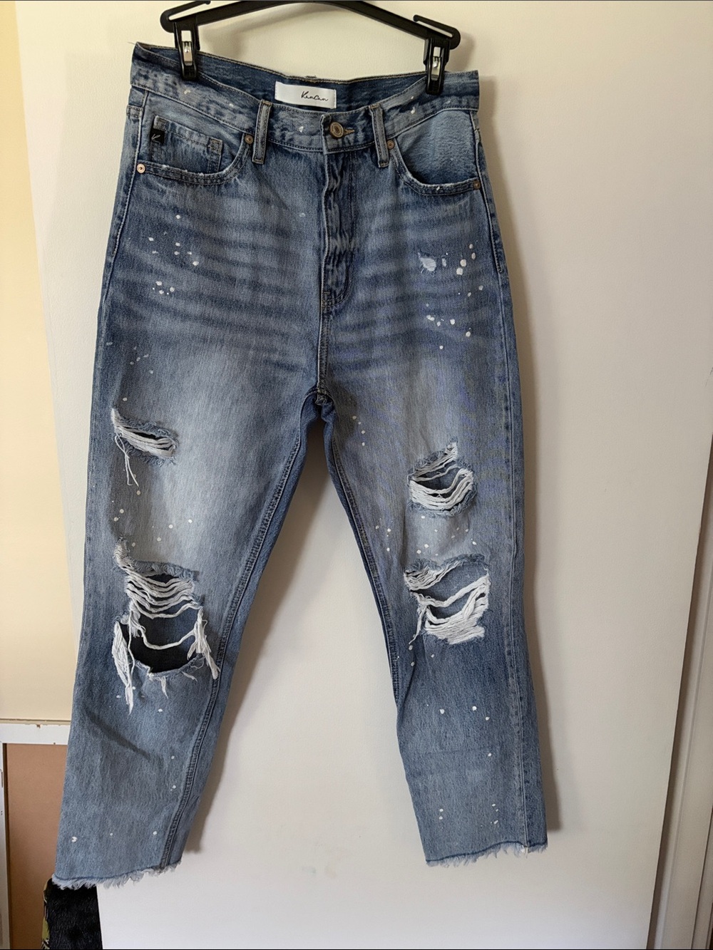 Ripped Light Blue Women’s Jeans -